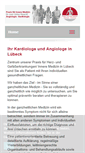 Mobile Screenshot of herzkreislaufpraxis-luebeck.de